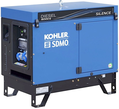 Дизельный генератор SDMO DIESEL 6000 E AVR SILENCE