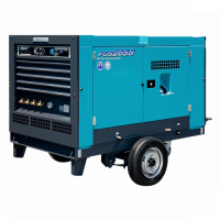 Передвижной дизельный компрессор Airman PDS265S на шасси