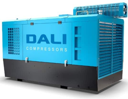 Передвижной дизельный компрессор Dali DLCY-11/10B